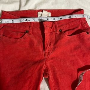 Forever 21 red pants girls size 10